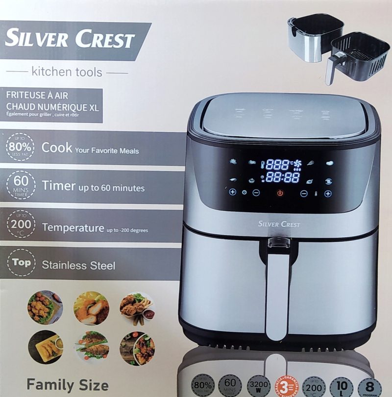سرخ کن 10 لیتری سیلور کرست مدل SC-AF801 - تصویر 3