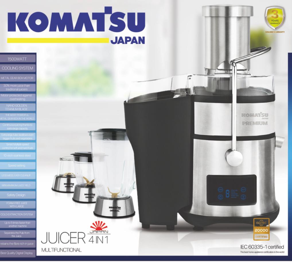 آبمیوه گیر کوماتسو ژاپن مدل KJ13000