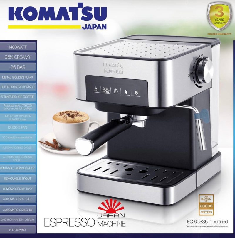 قهوه ساز کوماتسو ژاپن مدل KJ2000 - تصویر 2