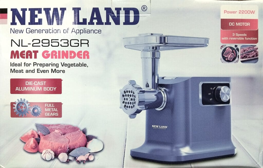 چرخ گوشت نیولند مدل 2953