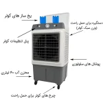 کولر آبی پرتابل سلولزی وان لایف مدل 2800